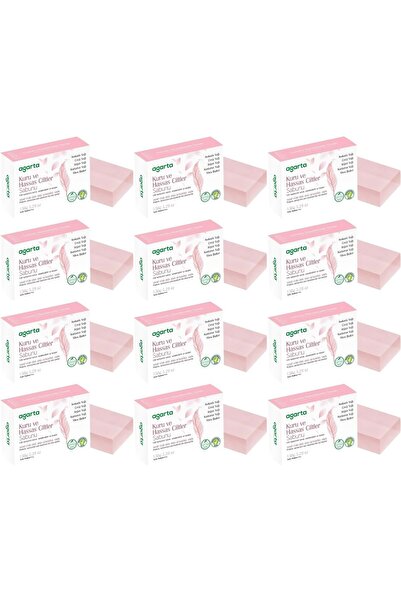 Agarta صابون طبيعي مصنوع يدويًا 150 جرام للبشرة الجافة والحساسة (مجموعة من 12)