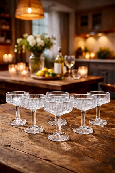 Maloria Minik Pinterest Ayaklı Kahve Yanı Lokumluk Seti | 50ml - 6'lı