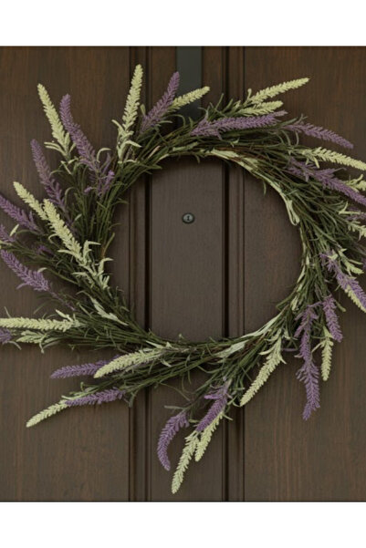 Glowdesigning Door Ornament Wreath Door Garland Home Decor Artificial Flower ...