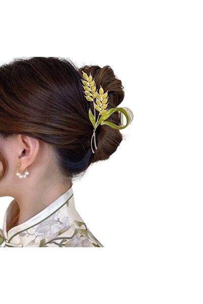 SHEKER HOME Kadın Yeni Sezon Büyük Metal Mandal Toka