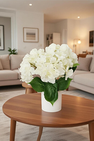 adresiburasi زهرة الكوبية الاصطناعية في وعاء خرساني 30 سم.