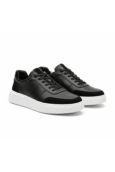 Martinetto Black - Genuine Leather Casual Men's Shoes