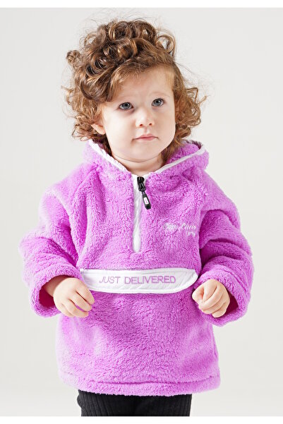 Cosy Club Shop Baby Girl Half Zip Warm Breathable Hooded Wellsoft Soft Fleece...