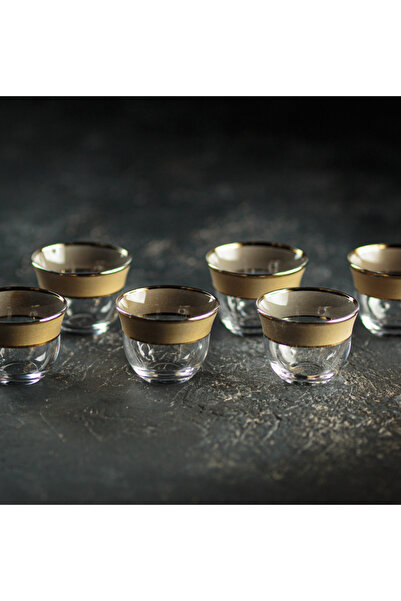 BYART طقم فناجيل قهوه ملكي بلمسة ذهبية لضيافة تبيض الوجه