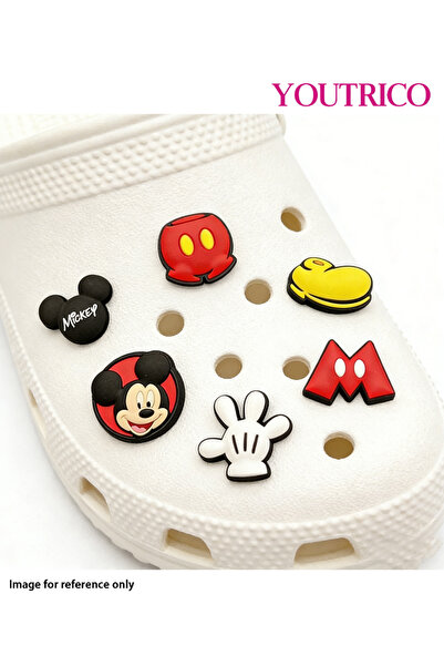 Youtrico مجموعة تعليقات كرتونية لطيفة - زينة على شكل شبشب وحقائب شاطئ