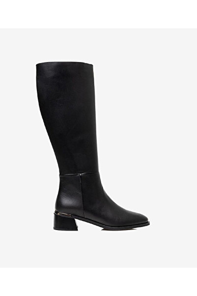 Greyder Kadın Siyah Hakiki Deri Çizme 3K2TC31830