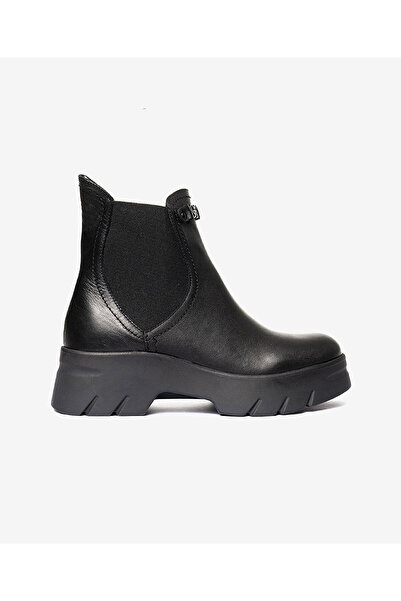 Greyder Kadın Siyah Hakiki Deri Chelsea Bot 3K2OB32962
