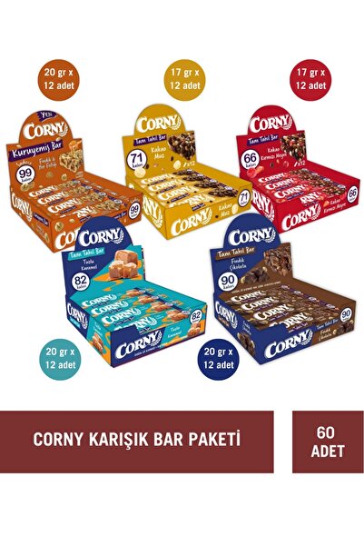 CORNY Bar Tanışma Paketi x 60 Adet