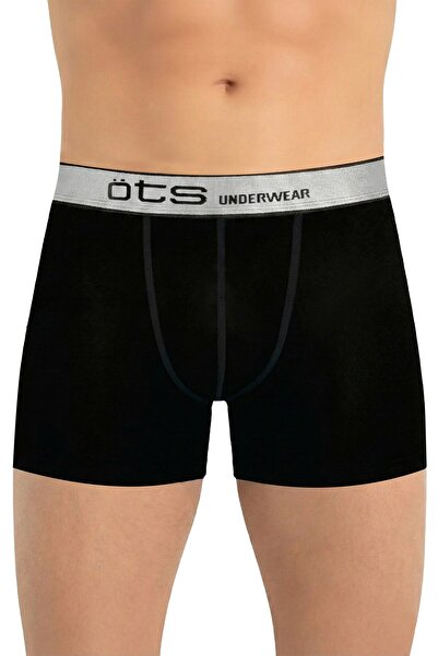 Öts Men's Boxer Briefs with Elastic Waistband Detail (96% Cotton - 4% Elastane)