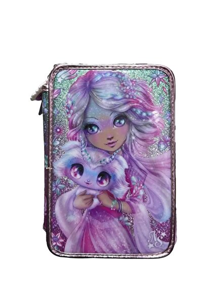 Miniso Nebulous Stars Lisanslı 3 Gözlü Kalem Kutusu