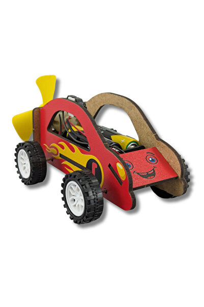 Lapin Deney Atölyesi Pervaneli Araba -  Kendin Yap Stem Bilim ve Deney Seti -...