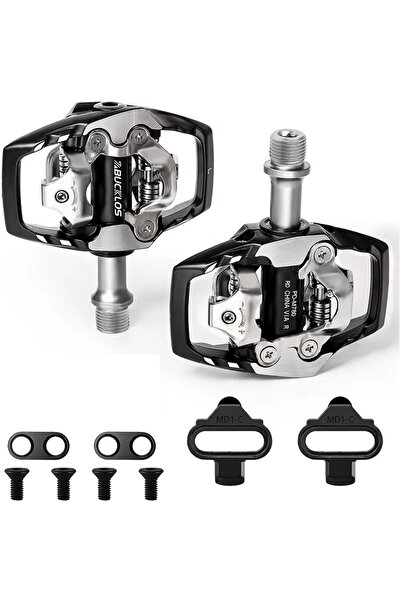 BUCKLOS SPD-M780 Mountain Bike Pedals Self-locking MTB Pedal for SHIMANO SPD ...
