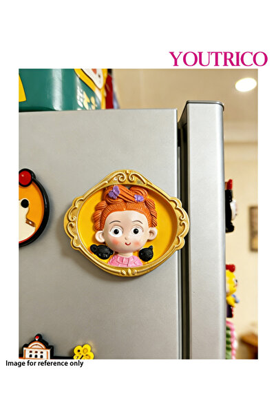 Youtrico 1pcs 3D Resin World Famous Painting Figures Magnet Home Decor Refrig...