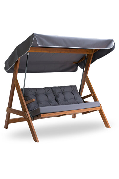 Aida Swings Paris 2000 FSC Mix Credit 3 Kişilik Ahşap Bahçe, Balkon,Teras Sal...