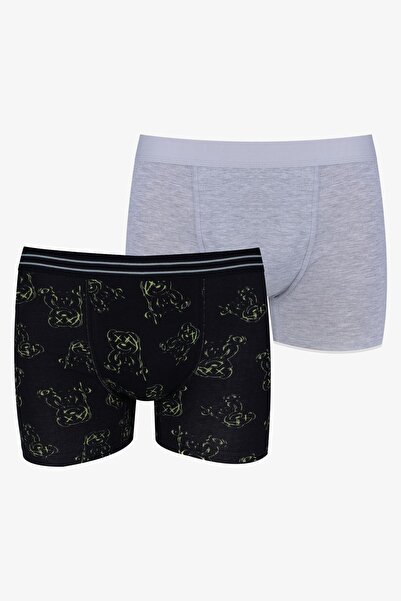 koza iç giyim Men's 2-Piece Cotton Lycra Boxer