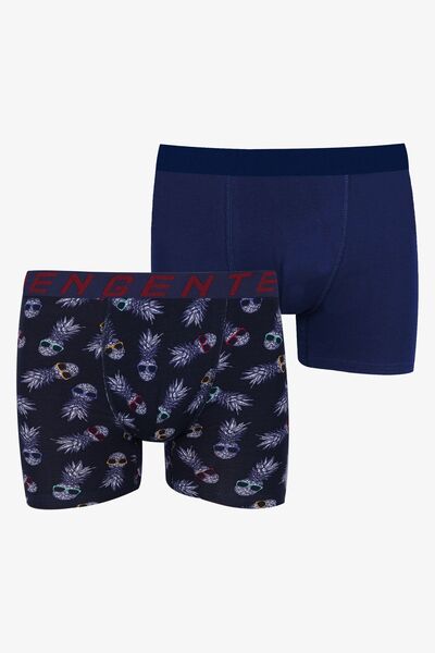 koza iç giyim Men's 2-Piece Cotton Lycra Boxer