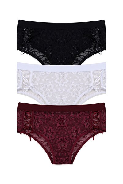 koza iç giyim Γυναικεία εσώρουχα 3 τεμαχίων με δαντέλα με θέμα την ημέρα του ...