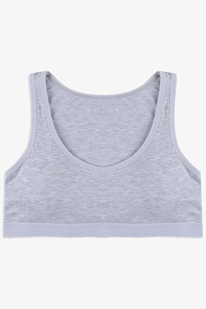 koza iç giyim Дамско спортно бюстие с дебели презрамки от памук