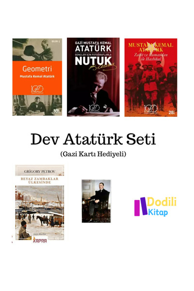 TÜRKİYE İŞ BANKASI KÜLTÜR YAYINLARI Nutuk - Kumandan İle Hasbihal - Geometri ...