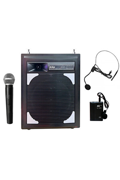 FAV ÇİFT FEREKANS SEYYAR, TAŞINABİLİR, MEVLÜT AMFİSİ-EL/YAKA/HEADSET