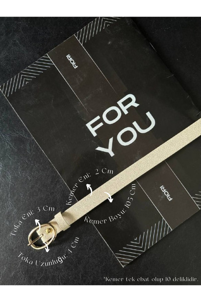 Fiori حزام رفيع بإبزيم ذهبي، حزام بنطلون، حزام قميص، حزام معطف، حزام فستان