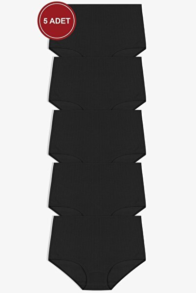 koza iç giyim Chiloți oversize cu talie foarte înaltă pentru femei, 5 piese, ...