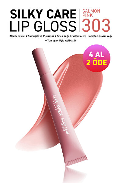 Alix Avien Dolgun Gürünüm ve Nemlendirici Etkili Dudak Parlatıcısı - Silky Ca...