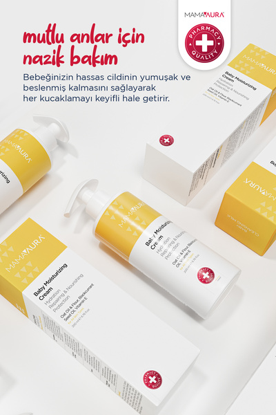 MAMAAURA Nemlendirici Bebek Kremi - Baby Moisturizing Cream 200 ml