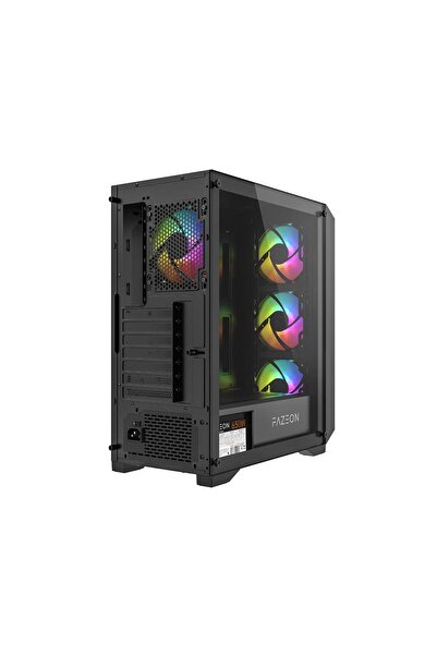 FAZEON F4 650W 80PLUS BRONZE Mesh 4x120mm ARGB Fanlı ATX Bilgisayar Kasası