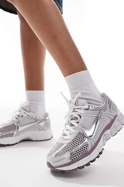 Nike Zoom Vomero 5 'Chorome Platinum Violet'Unisex Sneaker Reflektörlü Unisex...