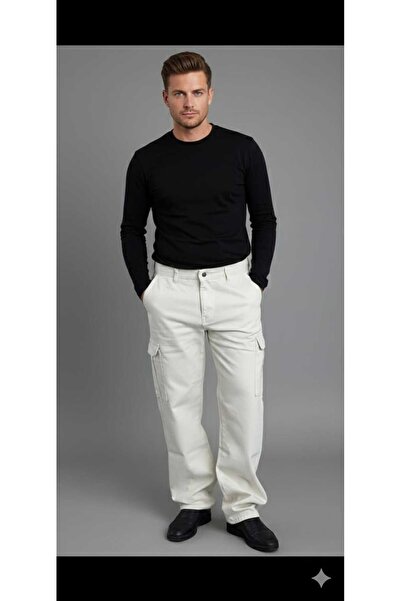 DENIM DENIM Men's Cargo Pants Relaxed Fit