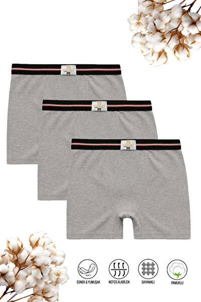 ÖZKAN underwear Гъвкави боксерки от 100% памук за момче - 3 пакета Özkan 0711