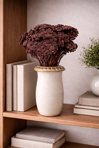 ÇINARASYADAHOME مظلة عشب تسخير زهرة جافة 8-10 فروع (ACHILEA FLIPENDULINA) CIV...