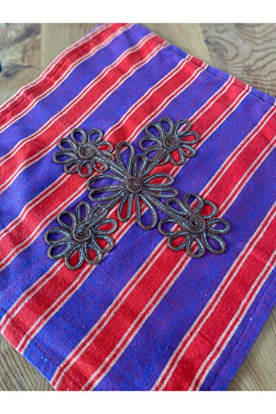 Bohemian Local Handwoven Organic Cotton Striped Buldan Handwoven Lasele Throw...