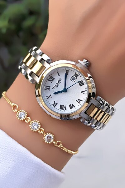 Tom Jones Steel Women's Watch 3 Atm Waterproof Bracelet Gift