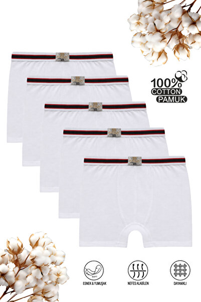 ÖZKAN underwear Özkan 0711 5'li Paket Erkek Çocuk %100 Pamuklu Esnek Yumuşak ...