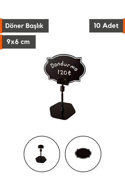 Şeffaf Etiket Διακοσμητικό σετ μαύρων ετικετών που σβήνονται εύκολα, πινακίδα...