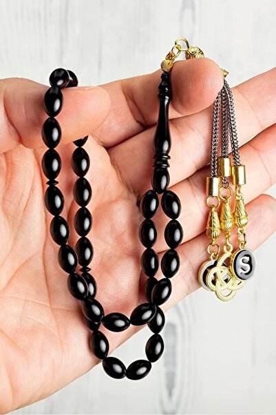 OTTOTESBİH Ανδρικό ροζάριο με κόμπους αγάπης, ροζάριο με γράμματα, ροζάριο απ...