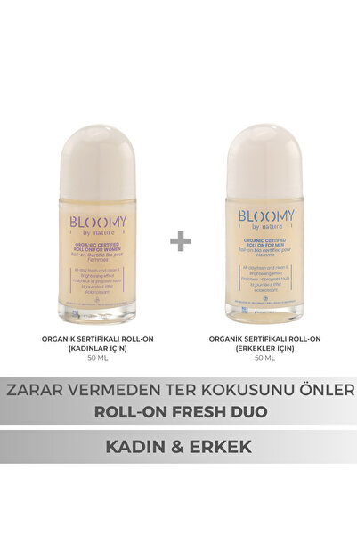 Bloomy by Nature ROLL-ON FRESH DUO (Kadın & Erkek)