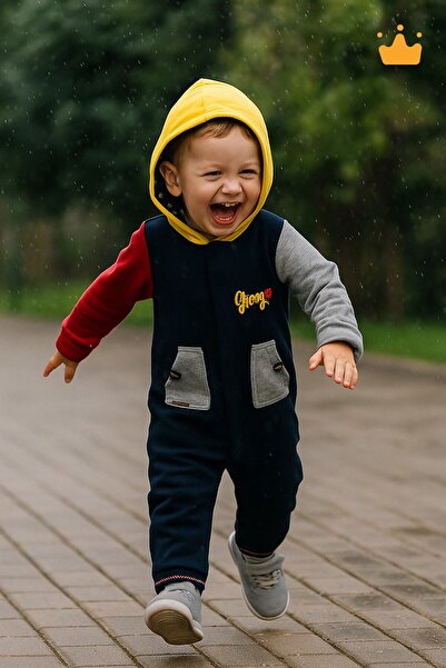 Babydola بيبي هولا بذلة شتوية بغطاء للرأس للفتيات والأولاد 12644