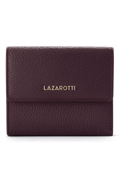 Lazarotti Geldbörse Leder din piele Bologna 12 cm