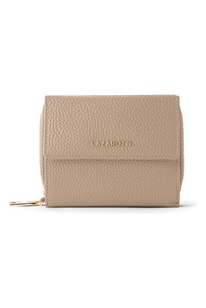 Lazarotti Boloňská koža Geldbörse Leder 12 cm