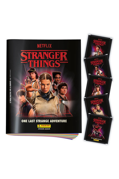 Basic Fun Stranger Things Son Bir Garip Macera Çıkartma Albümü Koleksiyonluk ...