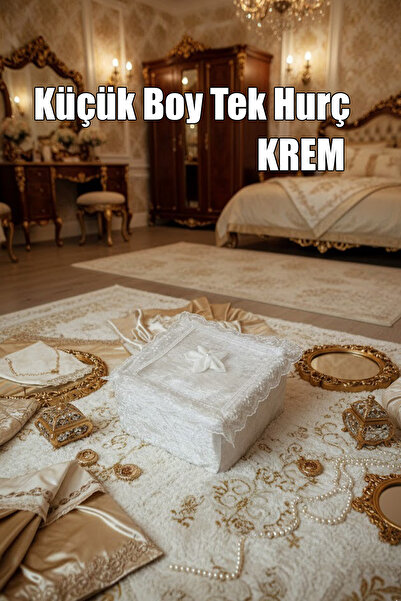 Çt Çeyizci Tekstil Çeyizlik Küçük Tek Hurç Çiçekli, Kadife Tek Hurç Çeyizlik ...