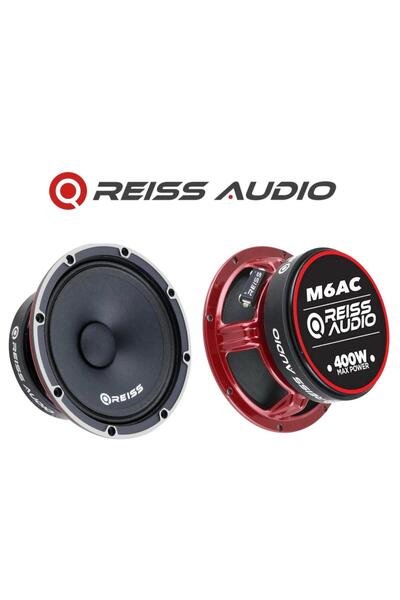 Reiss Rs- Çifti 900wat-400w Rms En Iyisini Isteyenlere 16 Cm Oto Midrange Hop...