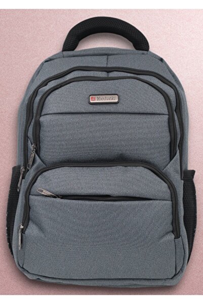OEM Laptop backpack 23384, waterproof, 48x32x22 cm, gray
