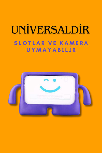 Fuchsia Via S40 10.4" ile Uyumlu kOkO Eğlenceli Karakterli Standlı Yumuşak Ço...