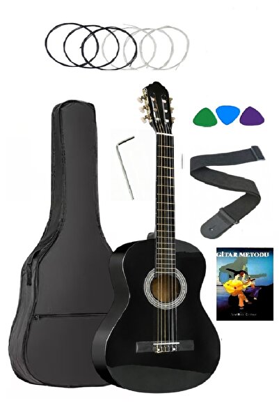 Florancia Tam Boy Klasik Gitar Seti 39'' Siyah