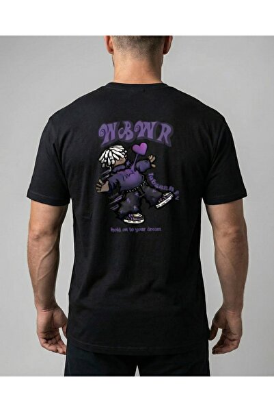 LELVANİ Tricou cu imprimeu cu model scris "WBWR" "-LABZAA"