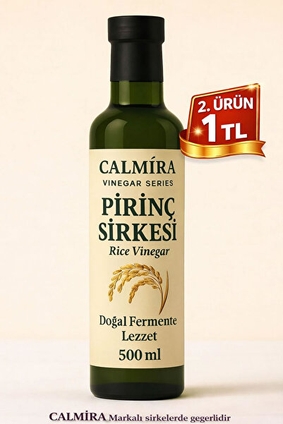 CALMİRA Pirinç Sirkesi 500 ml / Rice Vinegar
